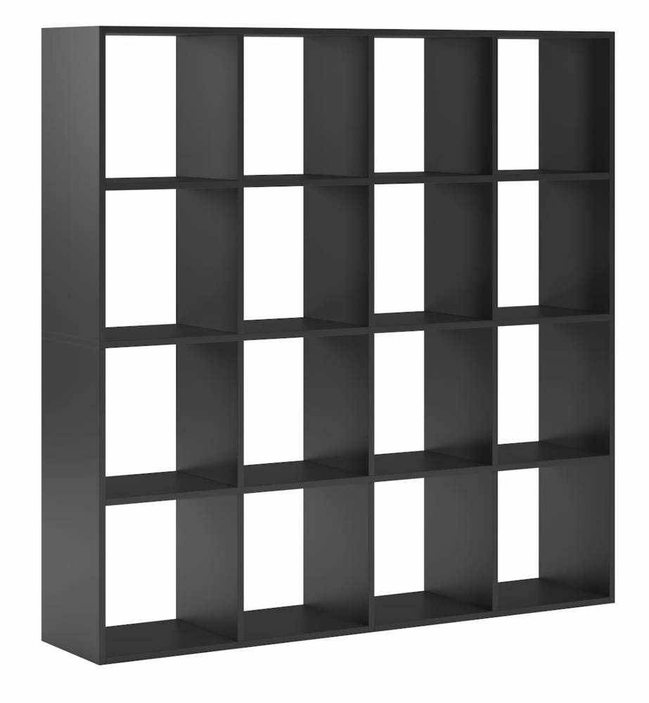 Meuble de rangement et organisateur de stockage Ikea à 16 cubes Noir