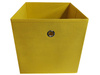 Boîte de rangement en tissu Clever Box jaune