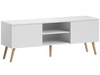 Meuble TV Roméo blanc mat 140 cm