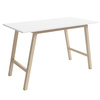 Table de salon Kris blanc mat 120 x 75 x 60 cm