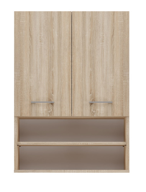 L'armoire au-dessus de la machine à laver POL mini en chêne Sonoma