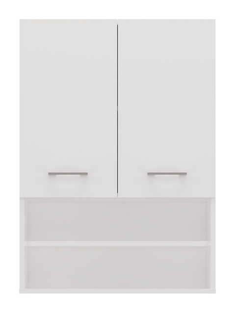 Armoire au-dessus de la machine à laver POL mini Blanc Mat