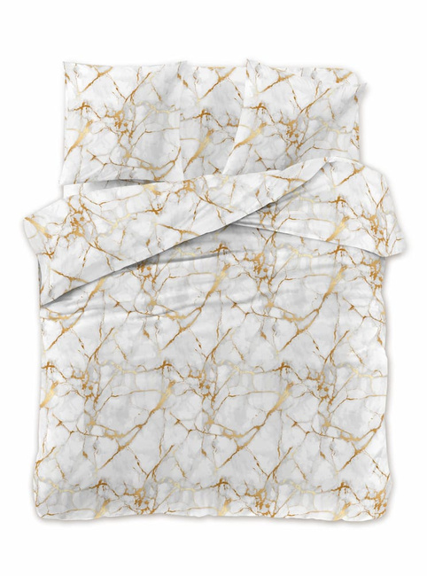 Trend Home Literie 160x200 Marbre Blanc