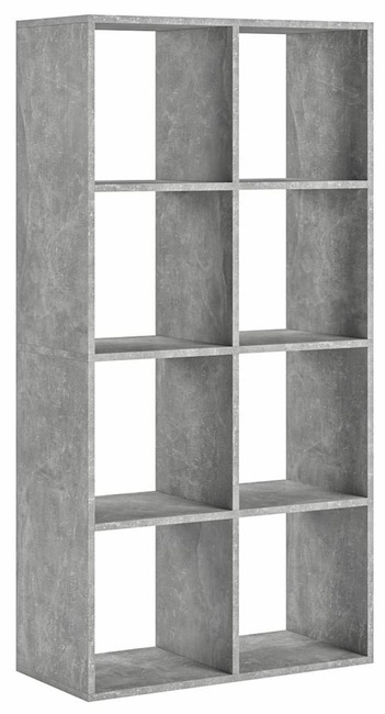 Bibliothèque Homère 8 Compartiments gris